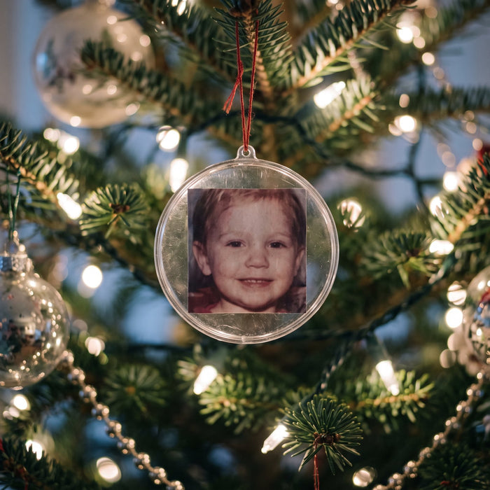 Ordinary photo ornament
